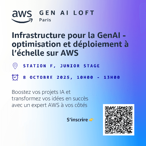 [AWS GenAI Loft] Infrastructure pour la GenAI - optimisation et déploiement à l’échelle sur AWS